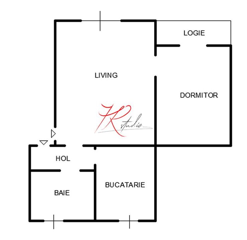 Parcul Carol, vanzare apartament 2 camere in bloc mic, cu CT